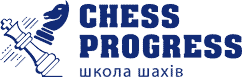 Школа шахів "Chess Progress" Logo
